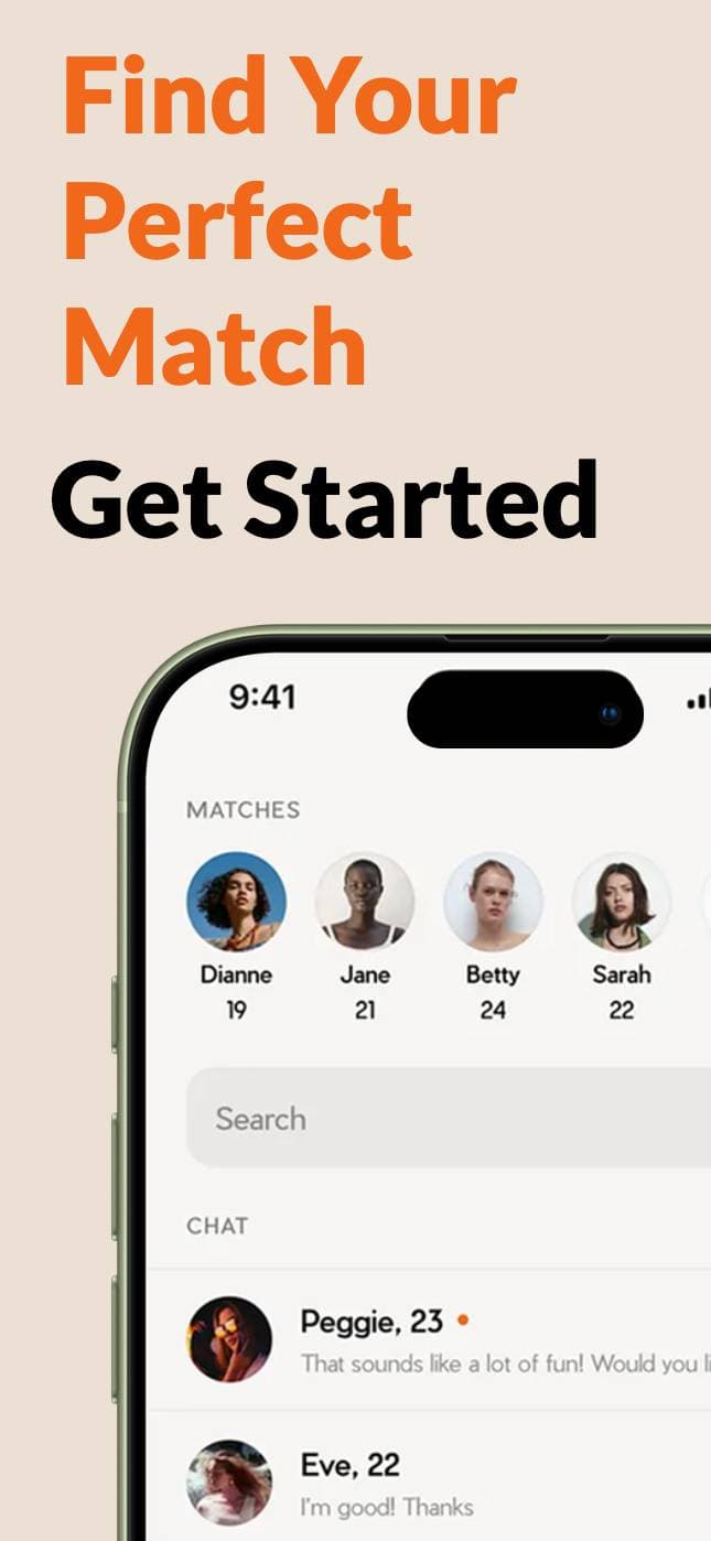 Dating app screenshot 1