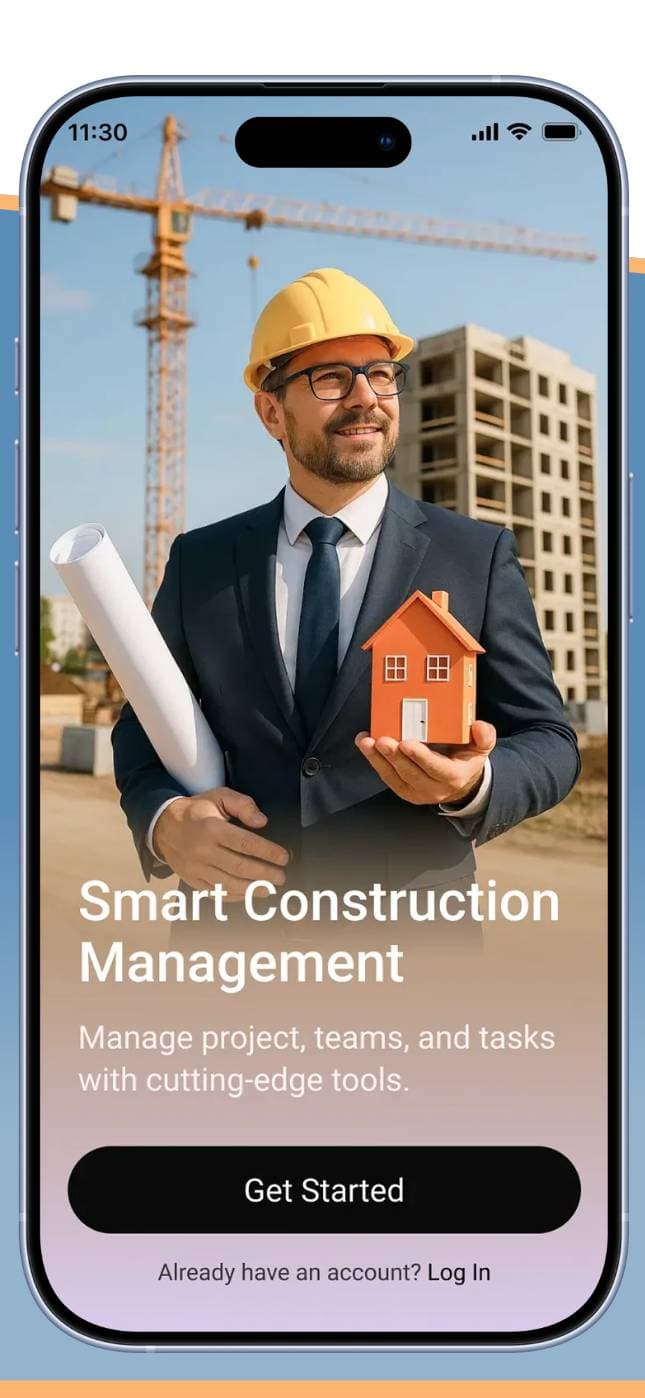 Smart Construction Management screenshot 1