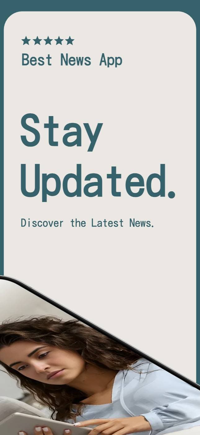 News app store template 2 screenshot 1