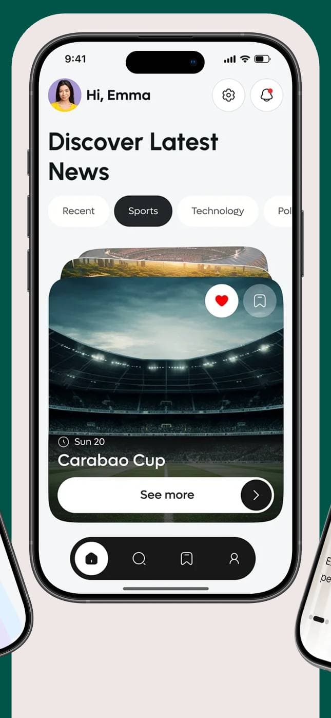 News App Store Template screenshot 3