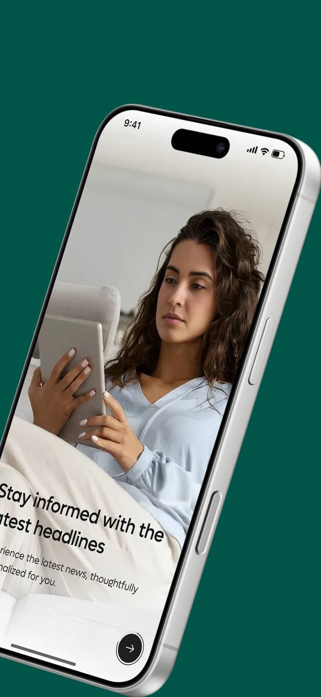 News App Store Template screenshot 4